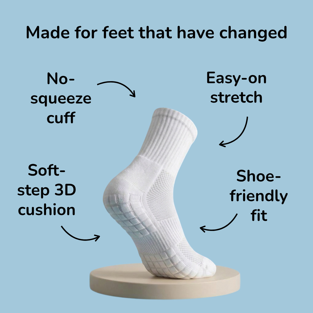 PadBack Cushion Socks Feel the Relief From Your Very First Step!