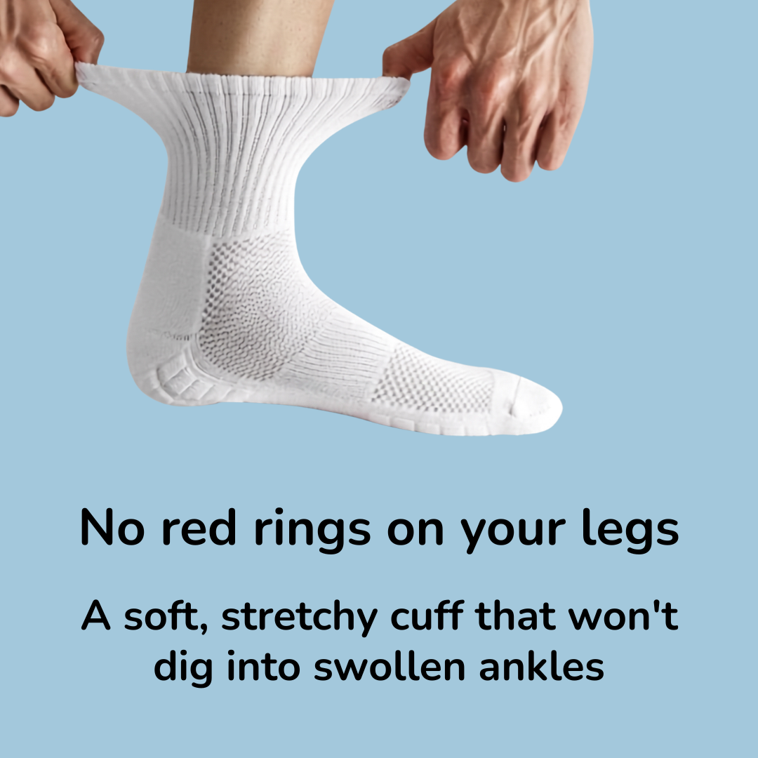 PadBack Cushion Socks Feel the Relief From Your Very First Step!